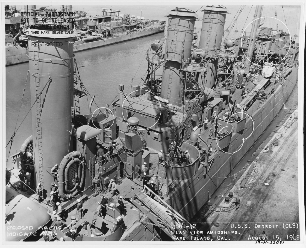 Photo #: 19-N-33051  USS Detroit (CL-8)