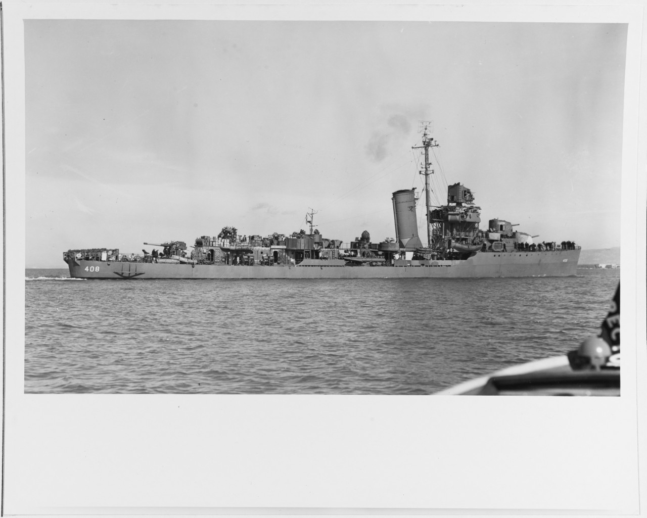 Photo #: 19-N-38245  USS Wilson (DD-408)