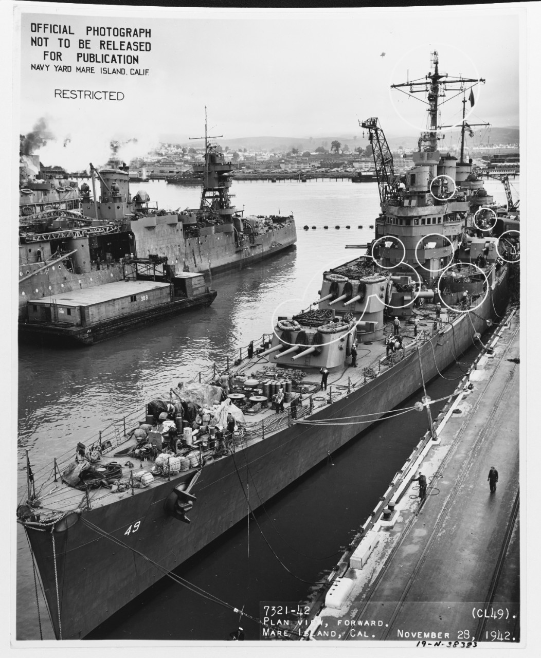 Photo #: 19-N-38383  USS Saint Louis (CL-49)