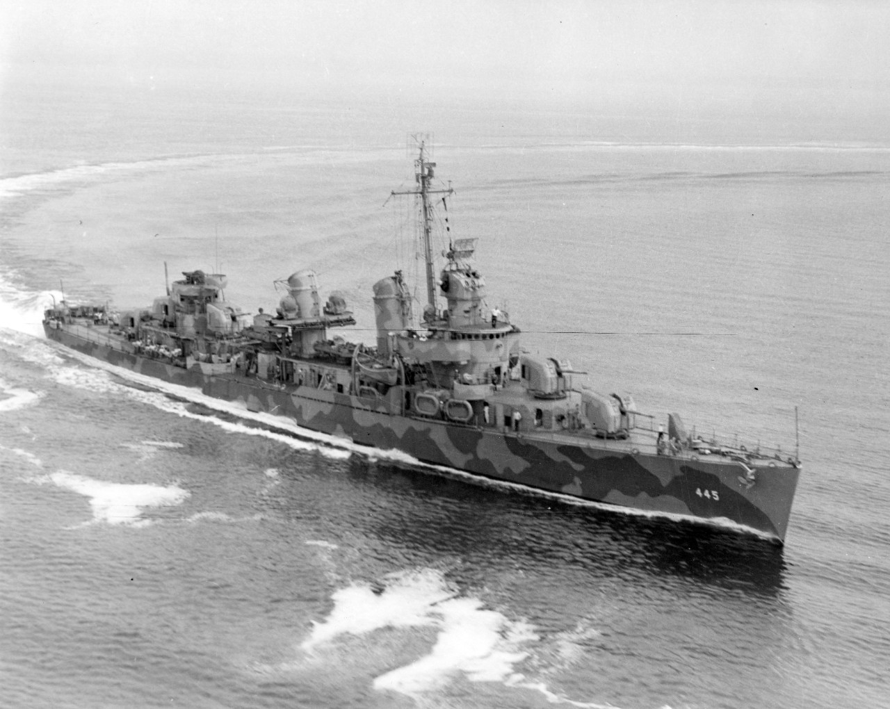 Photo #: 19-N-31243  USS Fletcher (DD-445)
