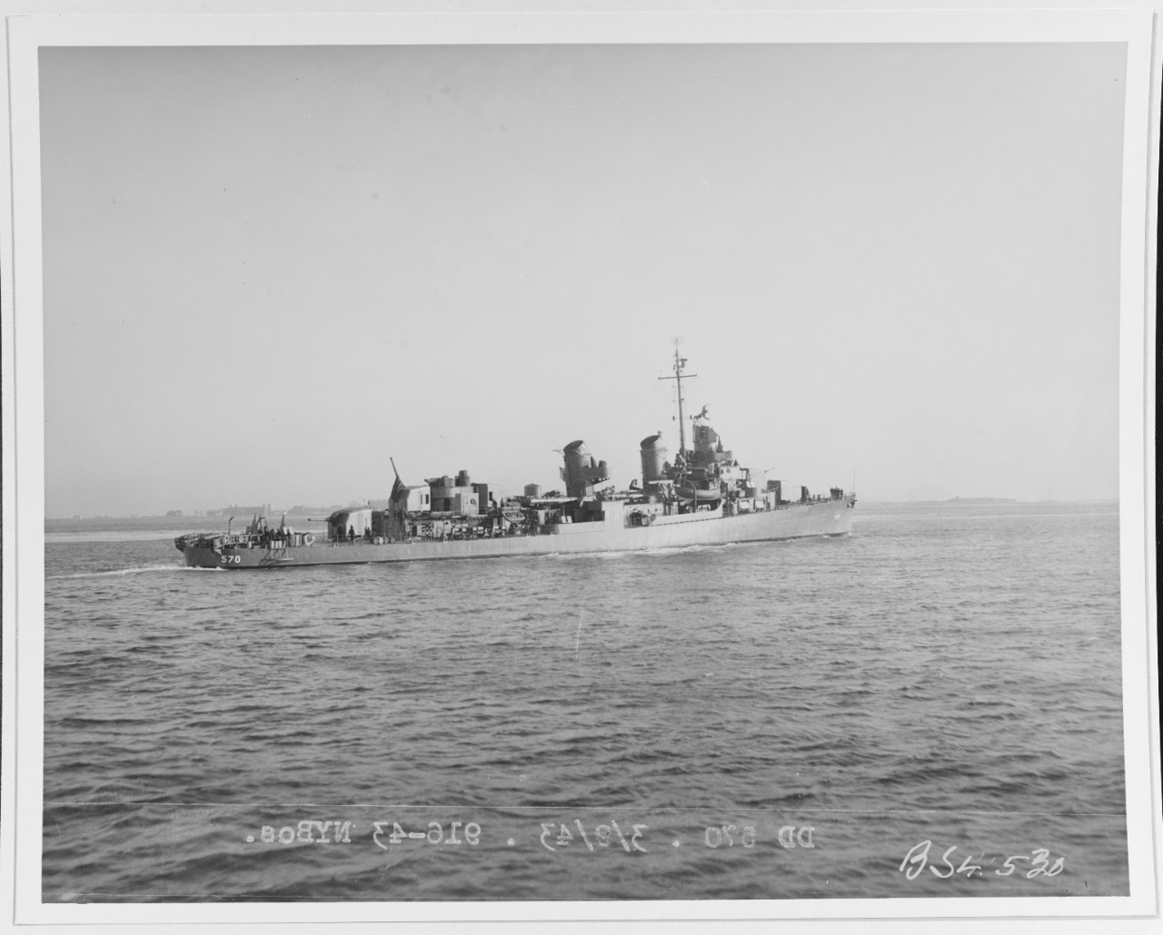 Photo #: 19-N-41530  USS Charles Ausburne (DD-570)