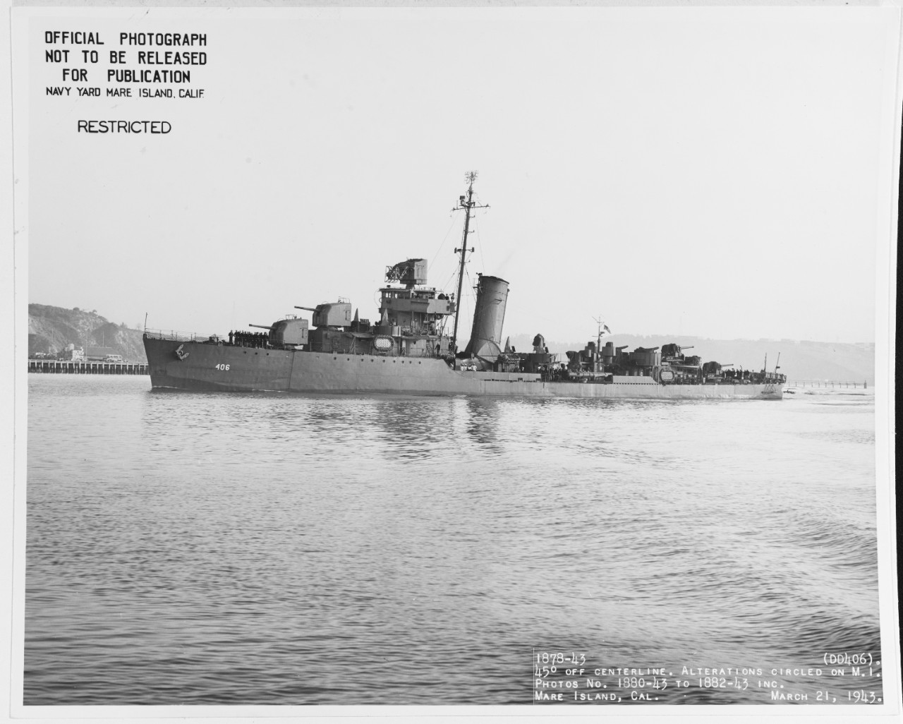 Photo #: 19-N-42249  USS Stack (DD-406)