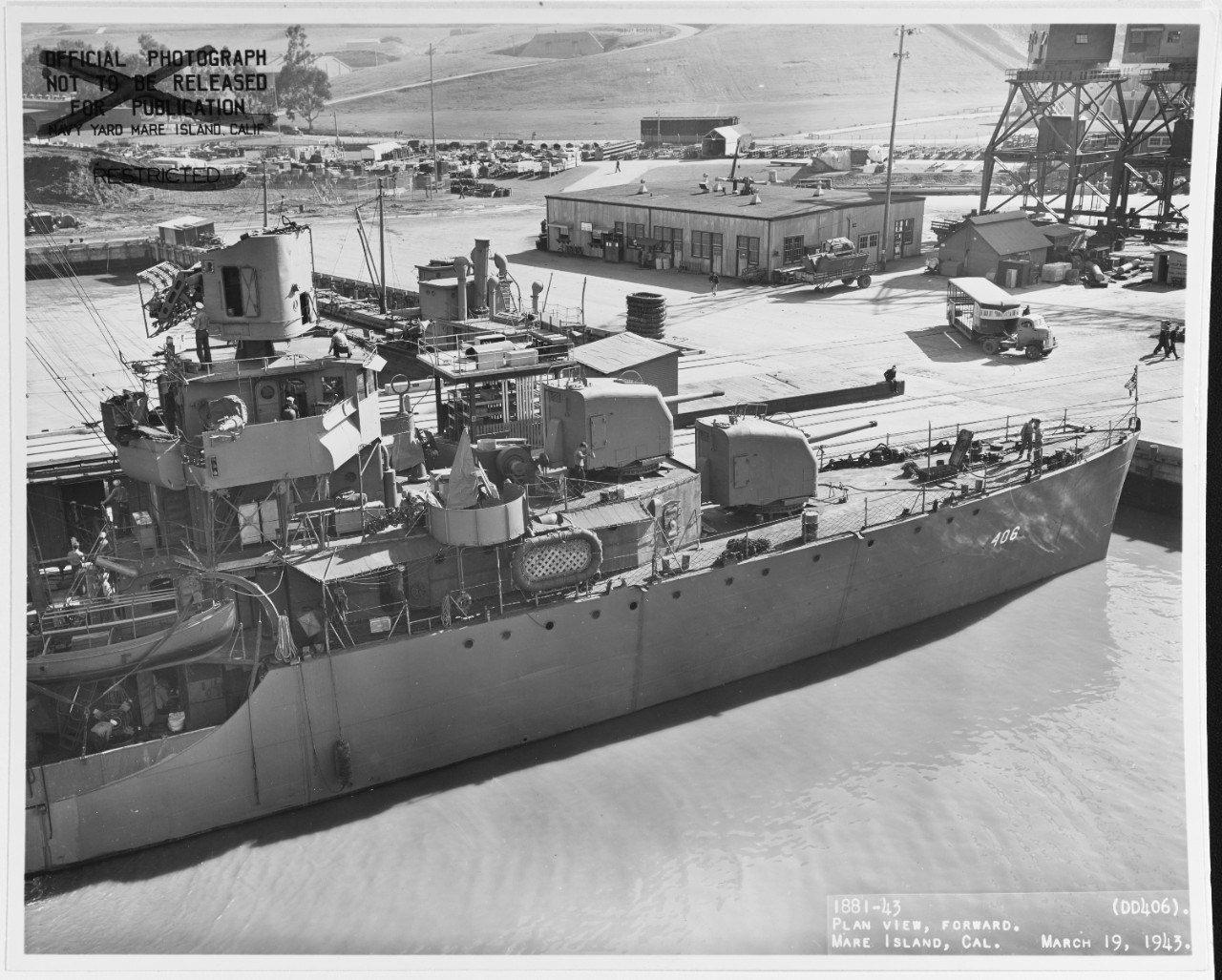 Photo #: 19-N-42254  USS Stack (DD-406)