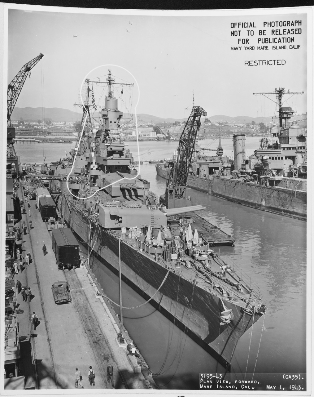 Photo #: 19-N-47570  USS Indianapolis (CA-35)