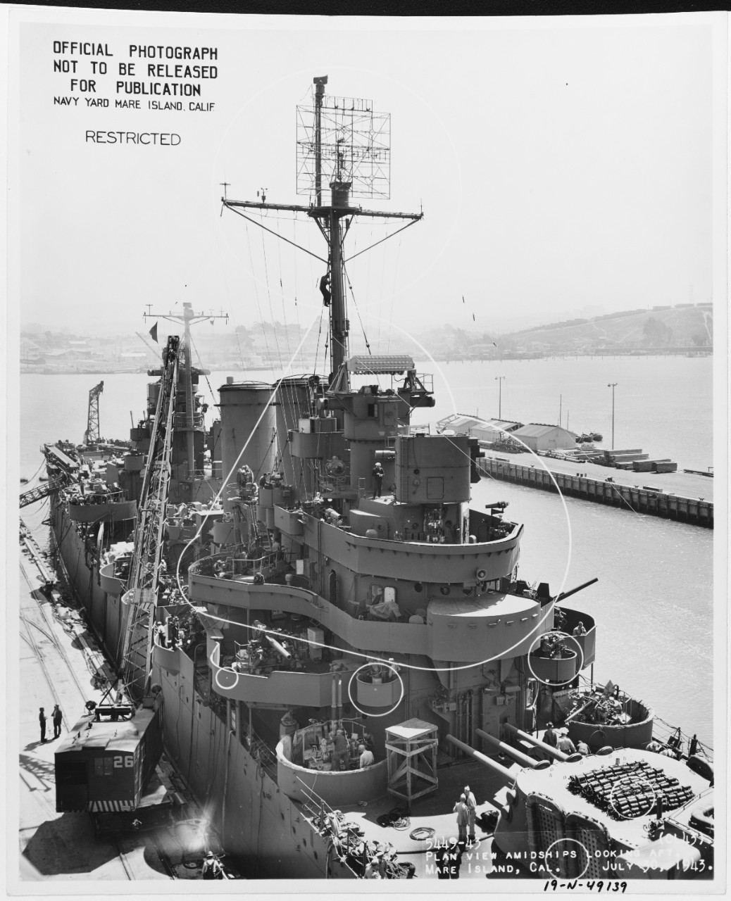 Photo #: 19-N-49139  USS Nashville (CL-43)