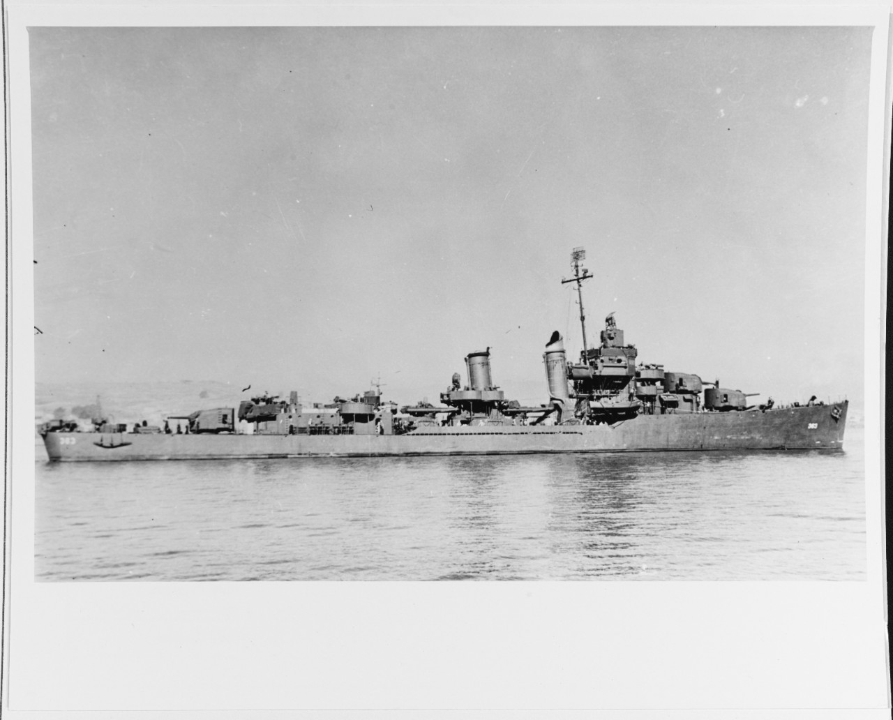 Photo #: 19-N-51207  USS Balch (DD-363)