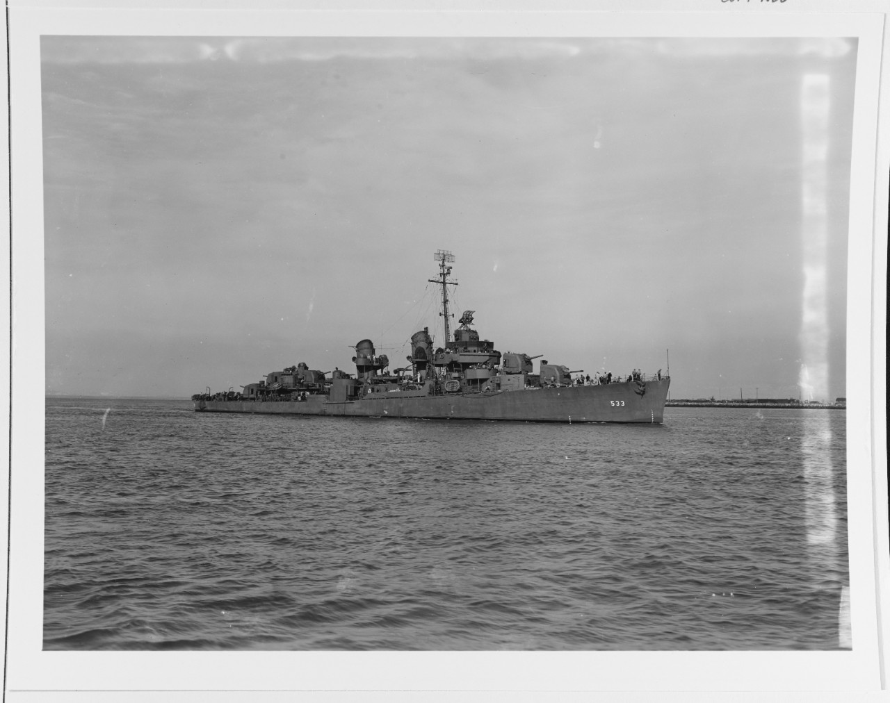 Photo #: 19-N-54651  USS Hoel (DD-533)
