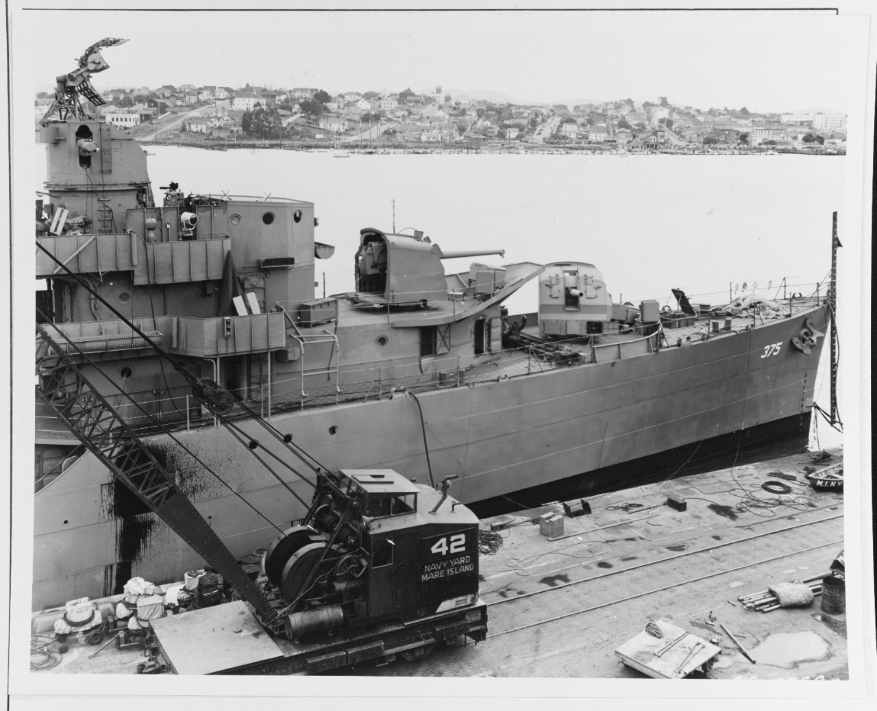Photo #: 19-N-57892  USS Downes (DD-375)