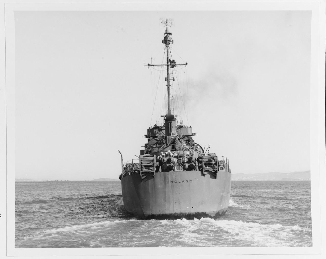 Photo #: 19-N-60942  USS England (DE-635)
