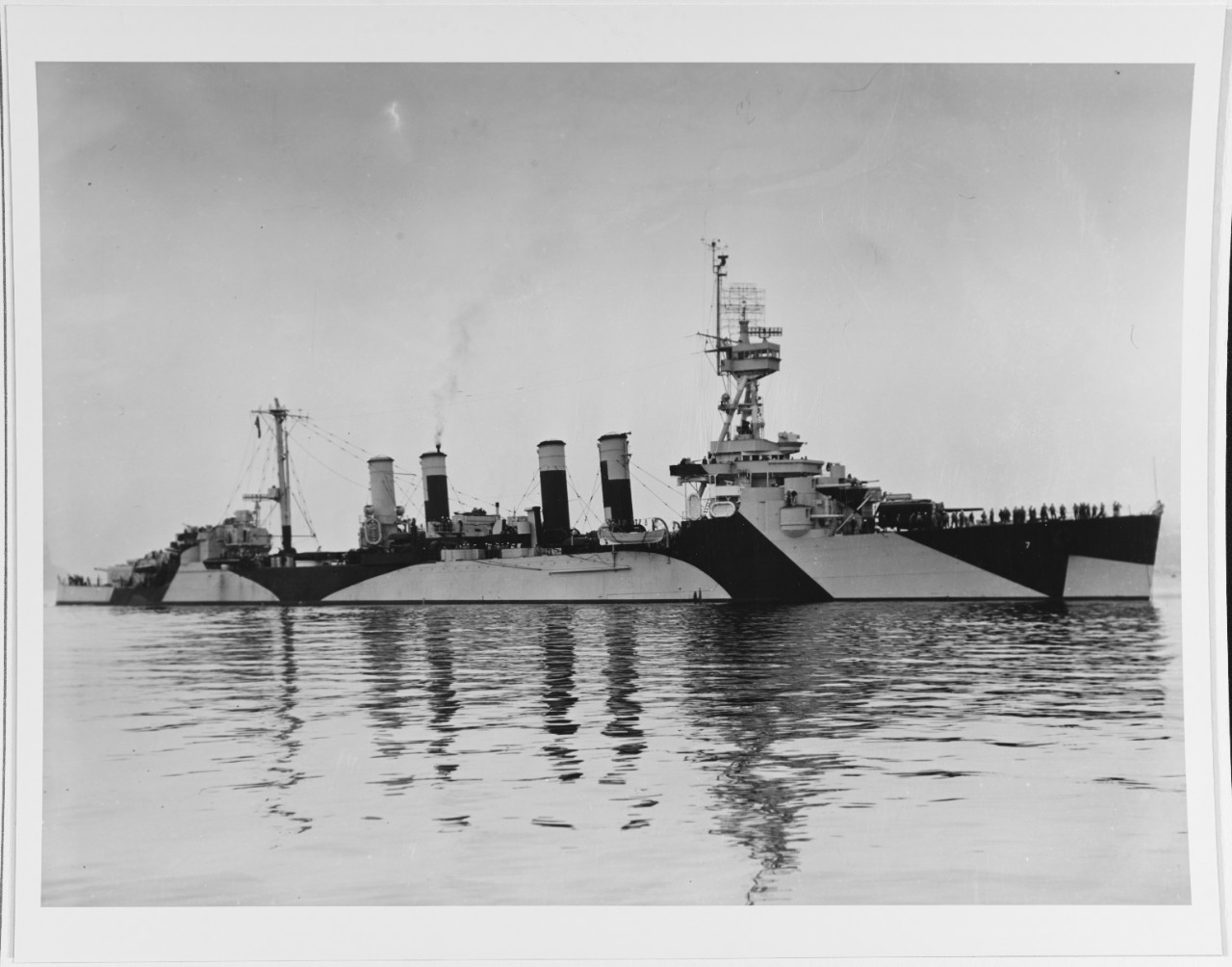 Photo #: 19-N-65901  USS Raleigh (CL-7)