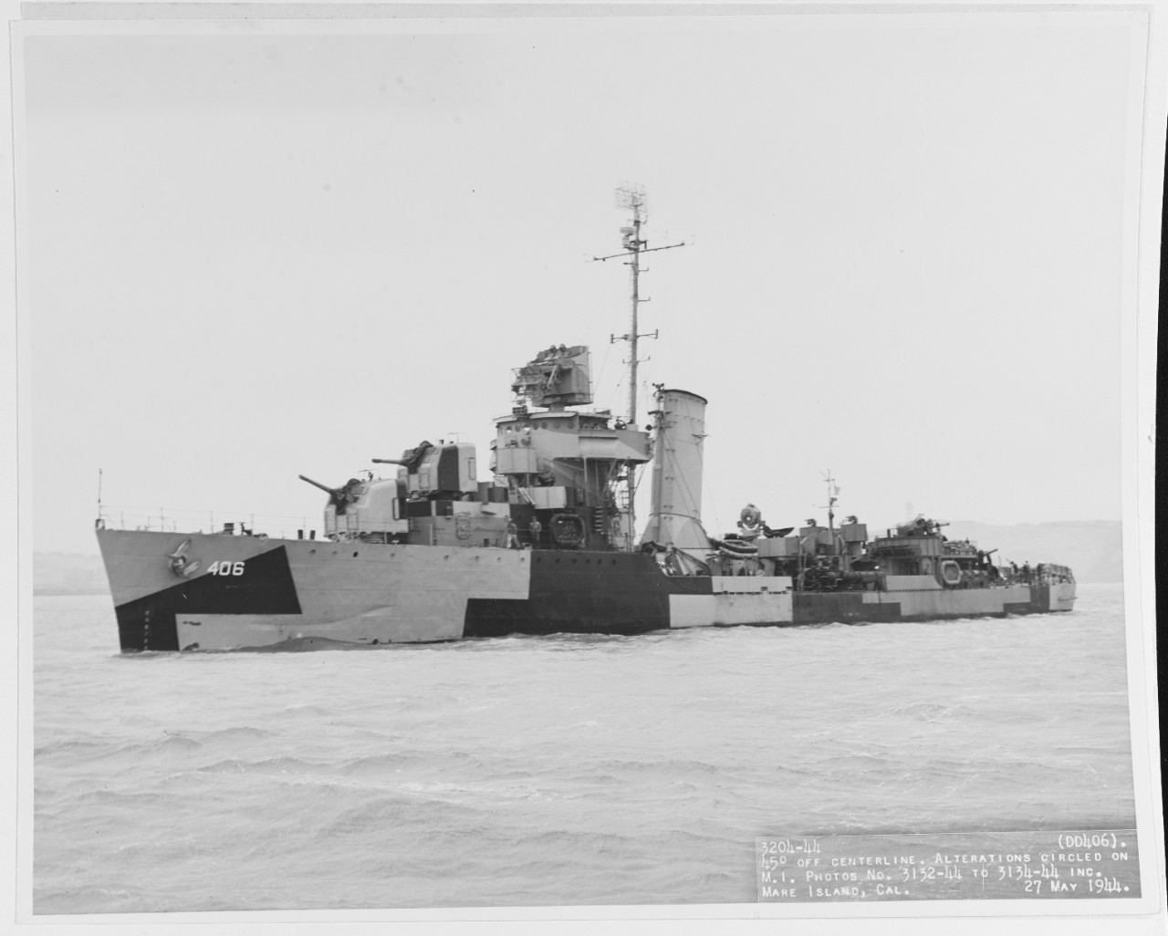 Photo #: 19-N-67025  USS Stack (DD-406)