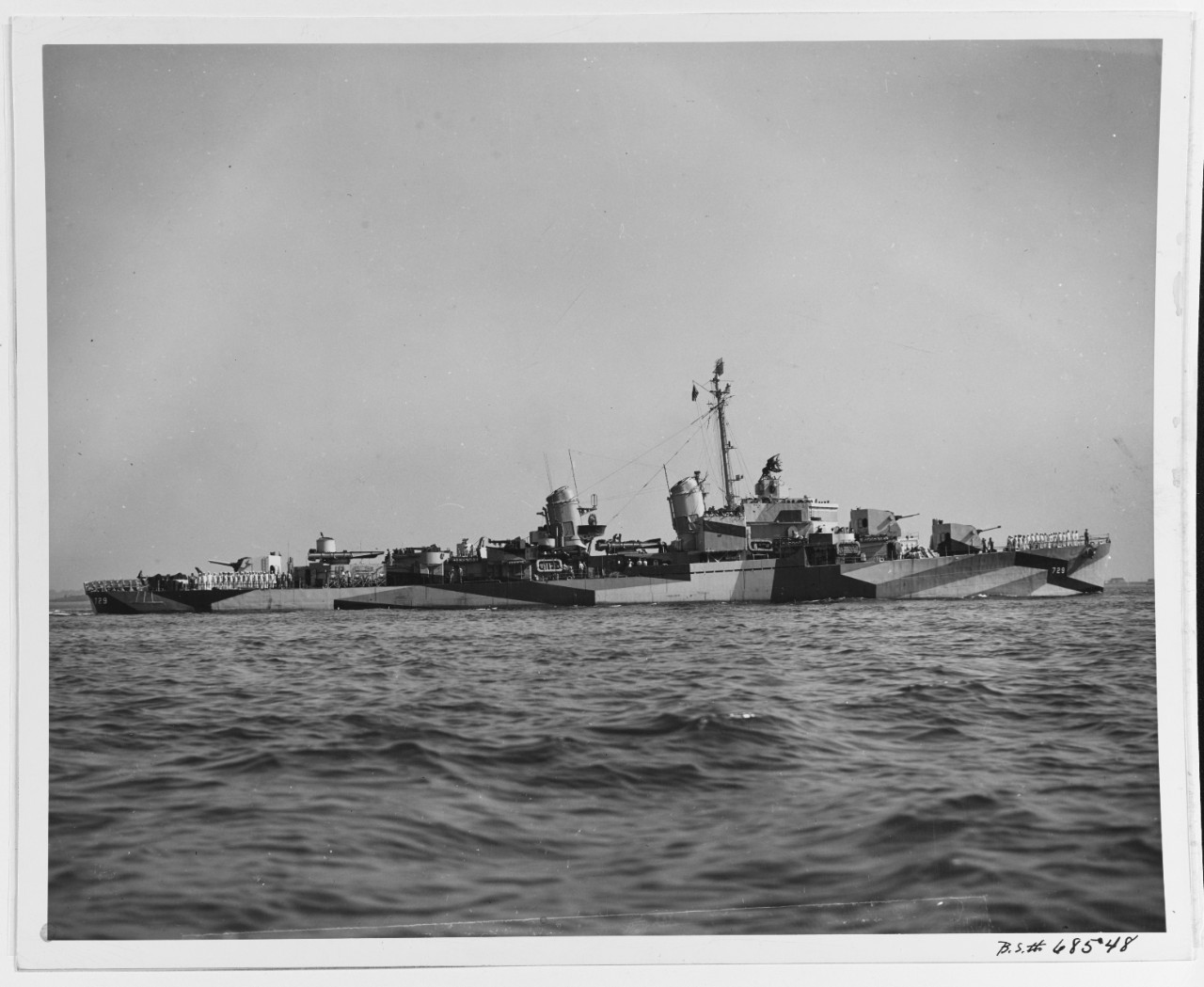 Photo #: 19-N-68548  USS Lyman K. Swenson (DD-729)