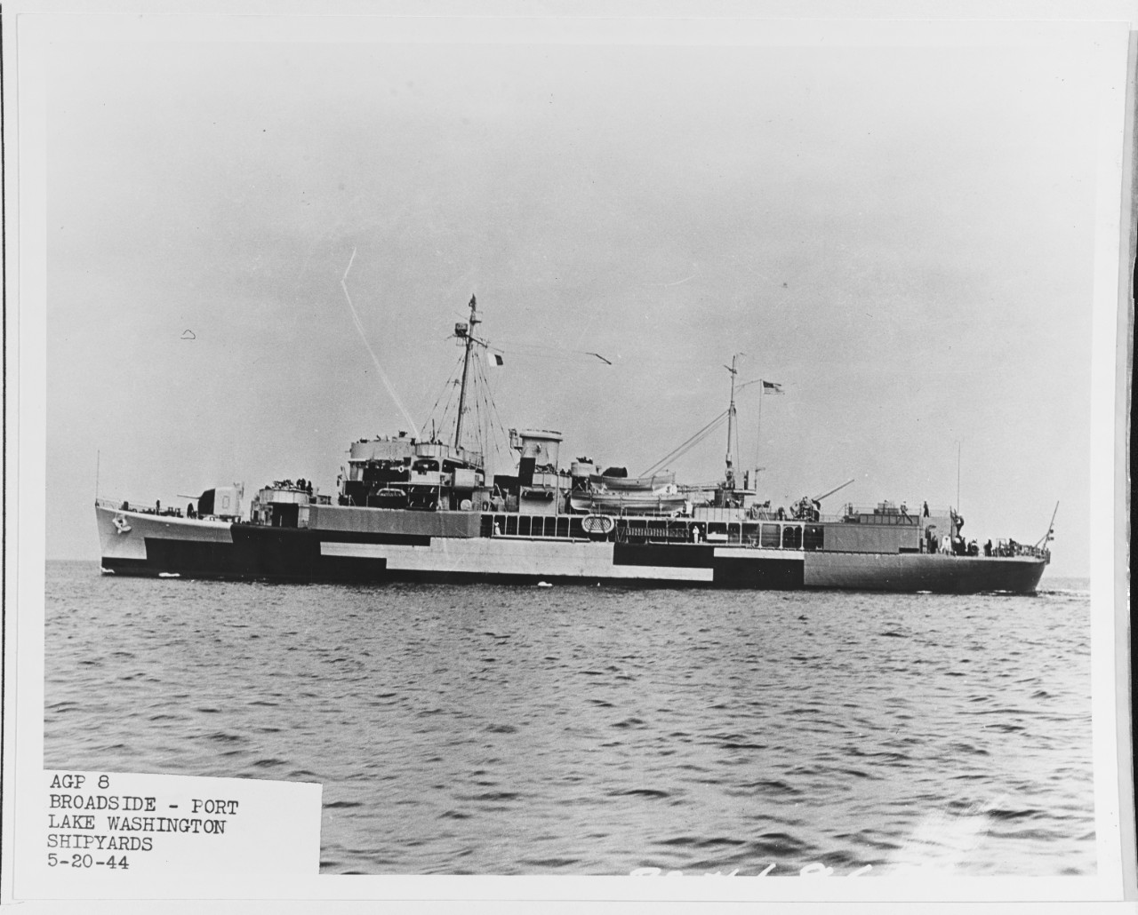Photo #: 19-N-69681  USS Wachapreague (AGP-8)