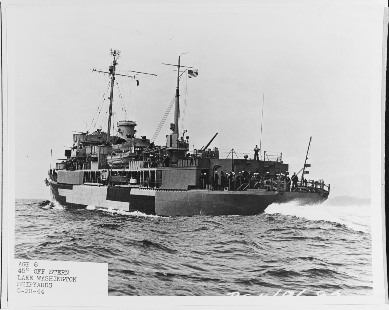 Photo #: 19-N-69683  USS Wachapreague (AGP-8)