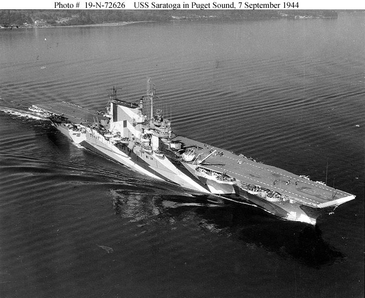 Photo #: 19-N-72626  USS Saratoga (CV-3)