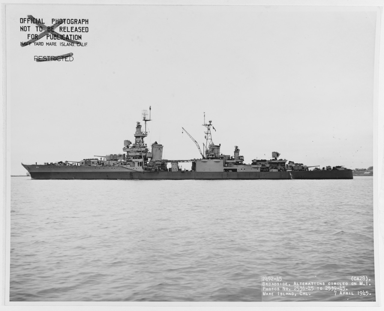 Photo #: 19-N-83896  USS Louisville (CA-28)