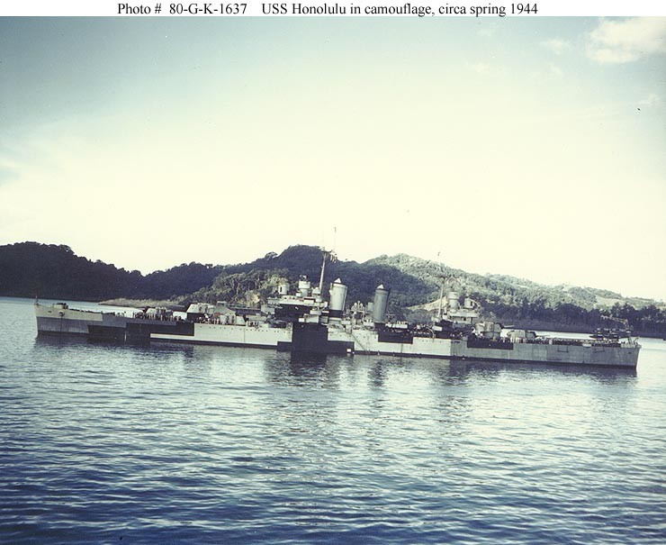 Photo #: 80-G-K-1637 USS Honolulu (CL-48)