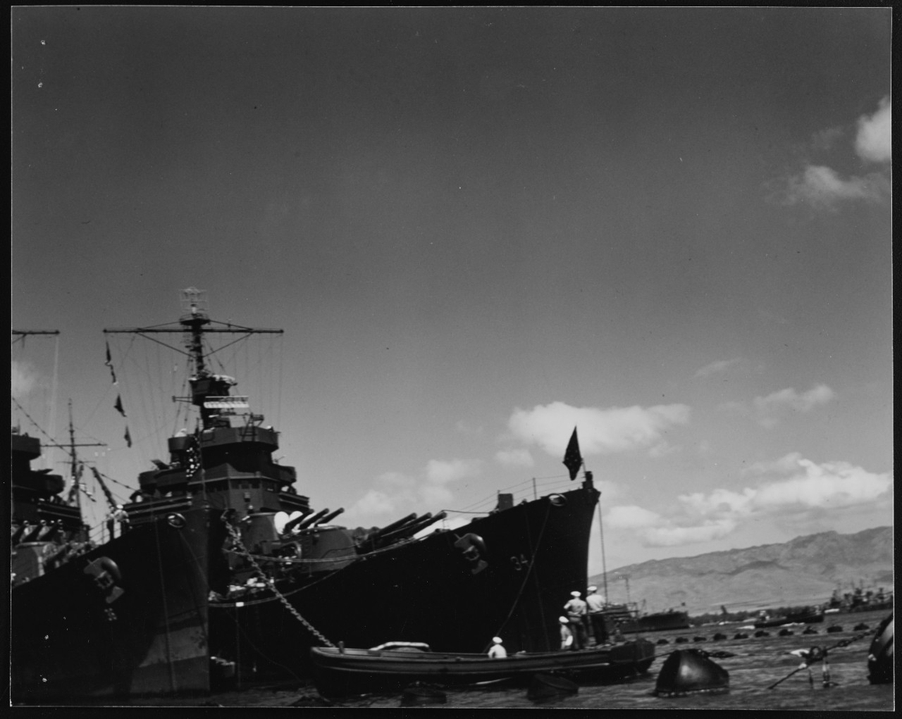 Photo #: 80-G-K-452 USS Astoria (CA-34) USS Minneapolis (CA-36)