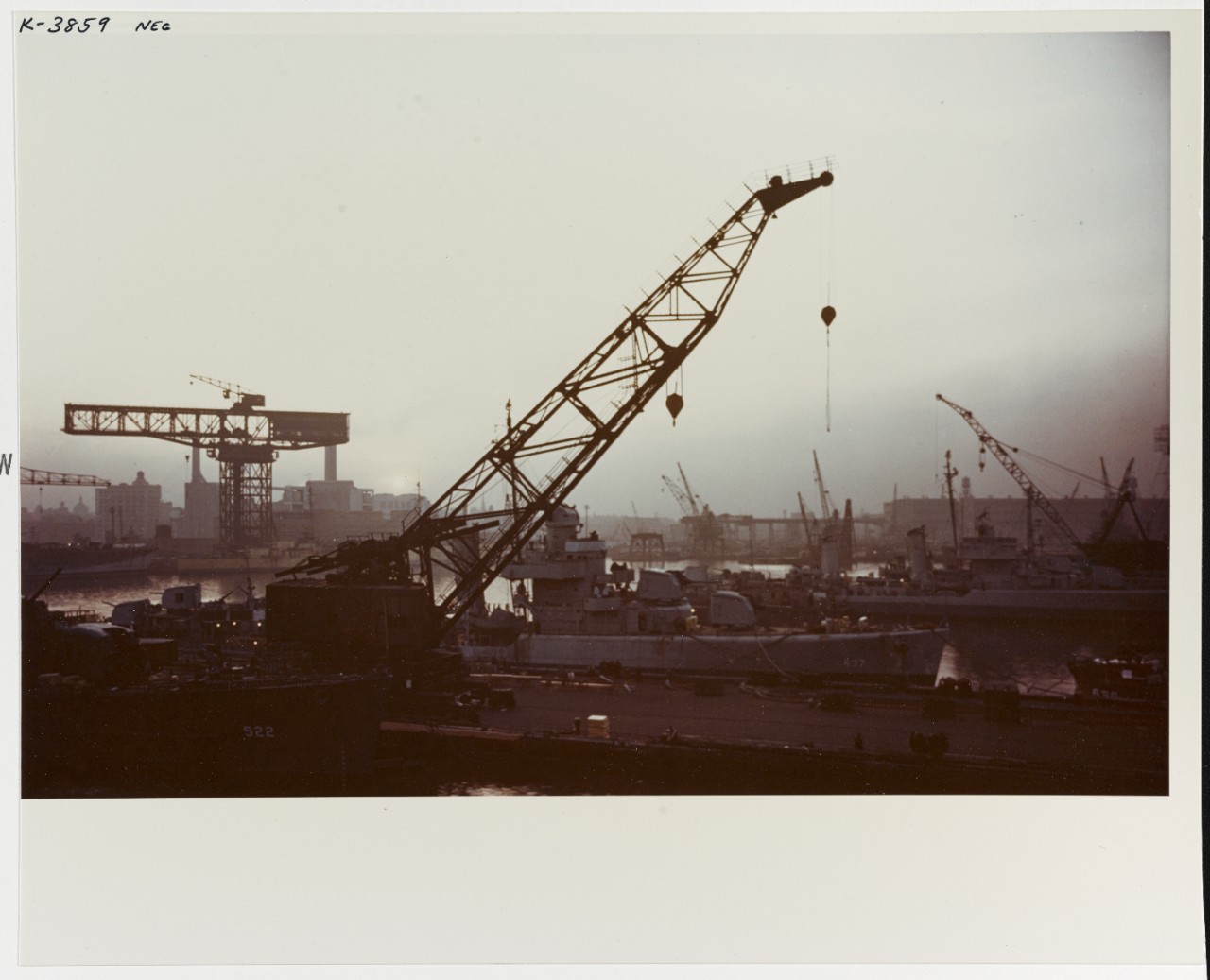 Photo #: 80-G-K-3859 (Color)  New York Navy Yard, Brooklyn, New York