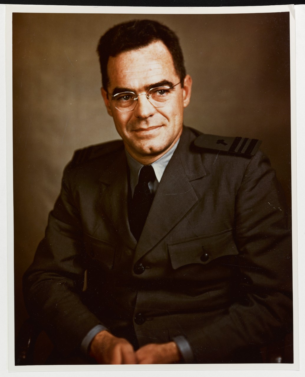 Photo #: 80-G-K-5003-B Lieutenant Commander Joseph T. O'Callahan, USNR(ChC)