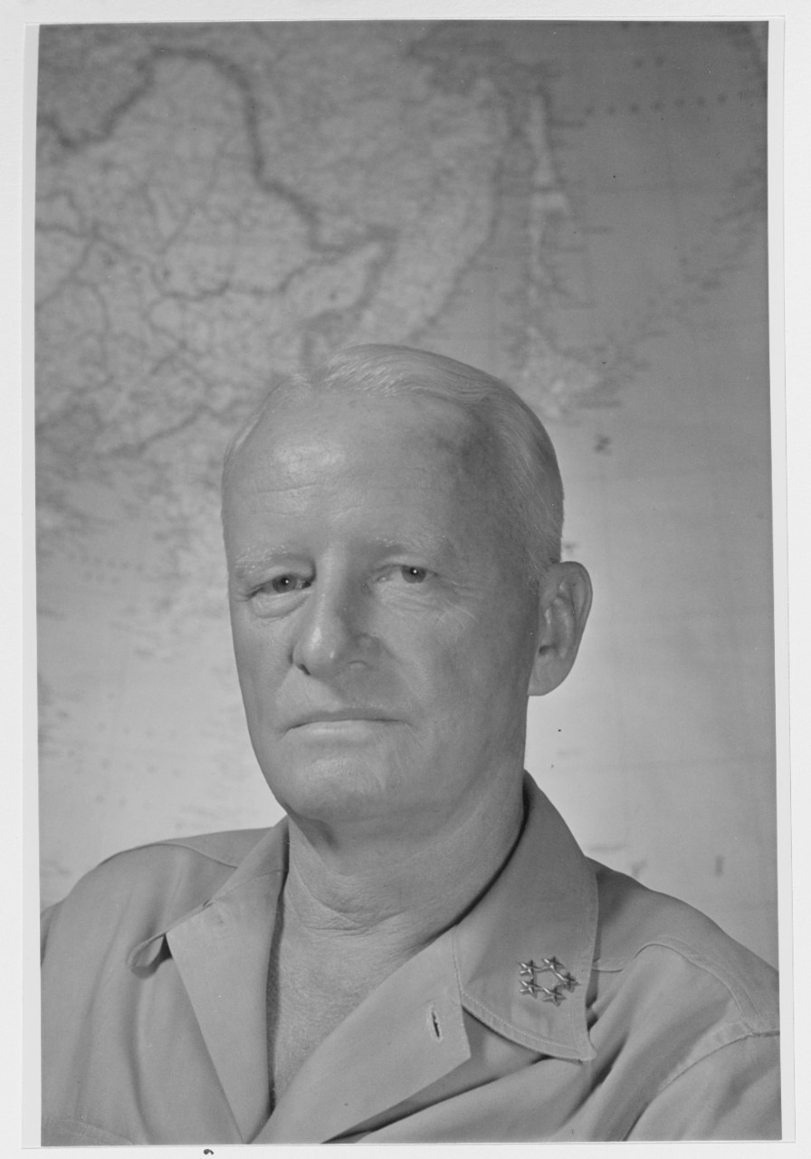 Photo #: 80-G-K-6651 Fleet Admiral Chester W. Nimitz, USN,