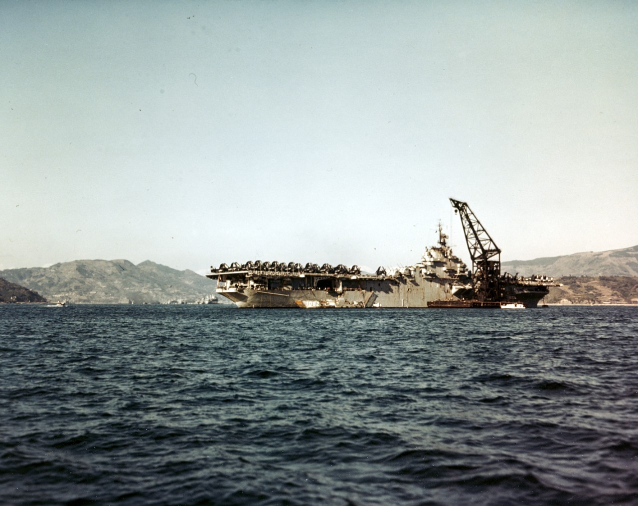 Photo #: 80-G-K-11754 (Color)  USS Princeton (CV-37)