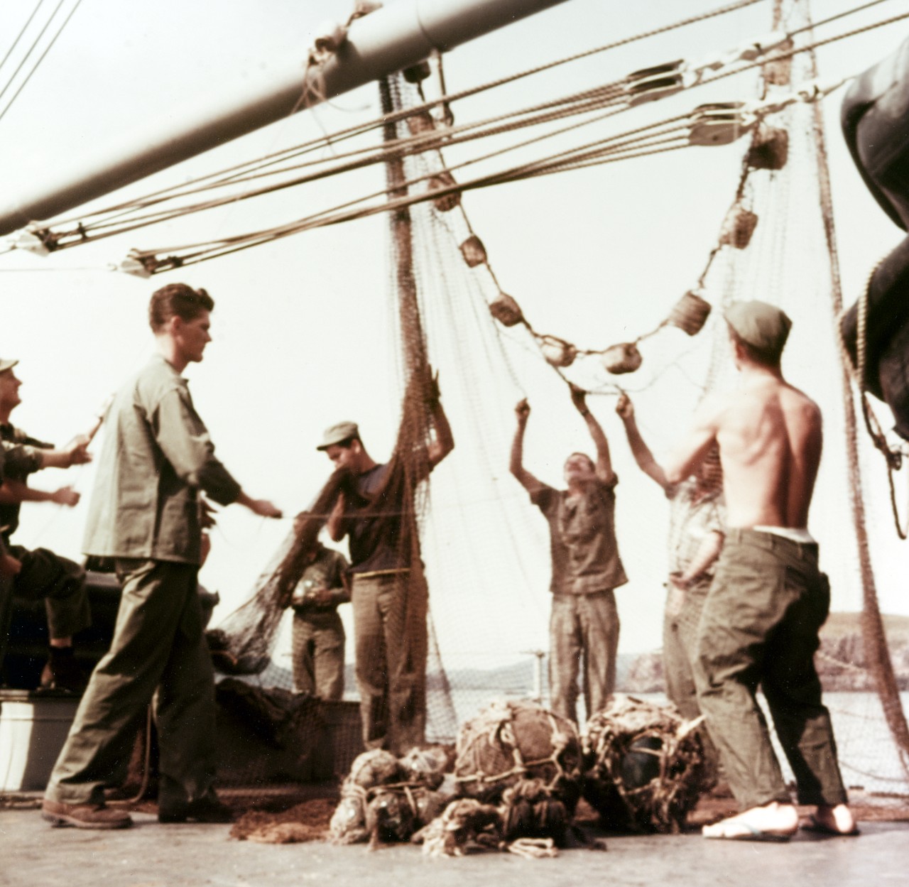 Photo #: 80-G-K-14200 Operation &quot;Fishnet&quot;, Korea, 1952