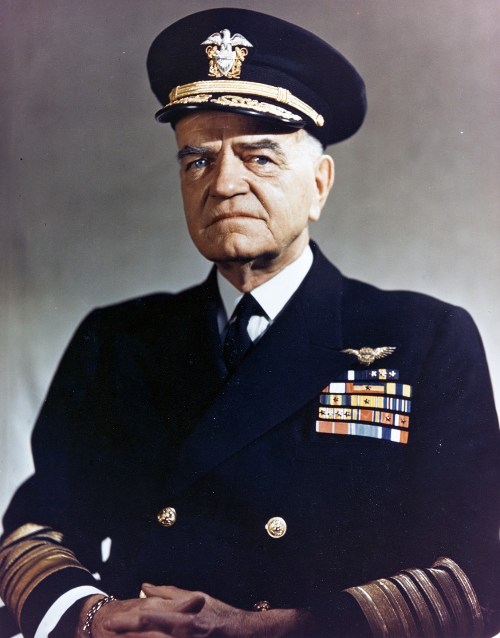 Photo #: 80-G-K-15137 Fleet Admiral William F. Halsey, USN