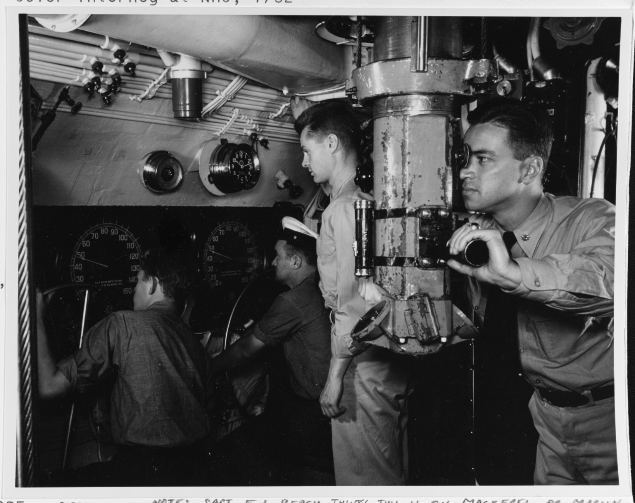 Photo #: 80-G-K-16013 Submarine Commanding Officer Note: