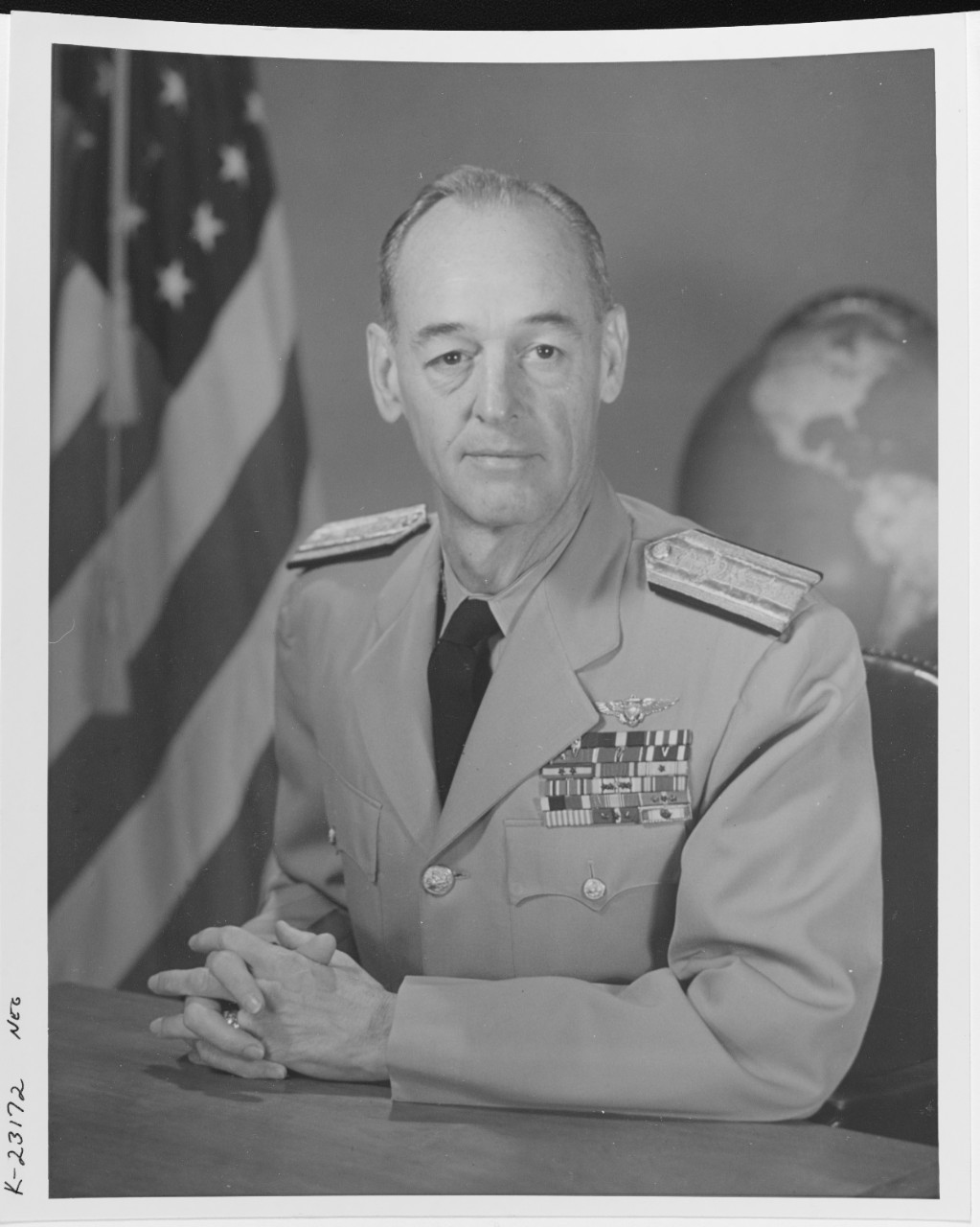 Photo #: 80-G-K-23172 (Color)  Rear Admiral John S. Thach, USN