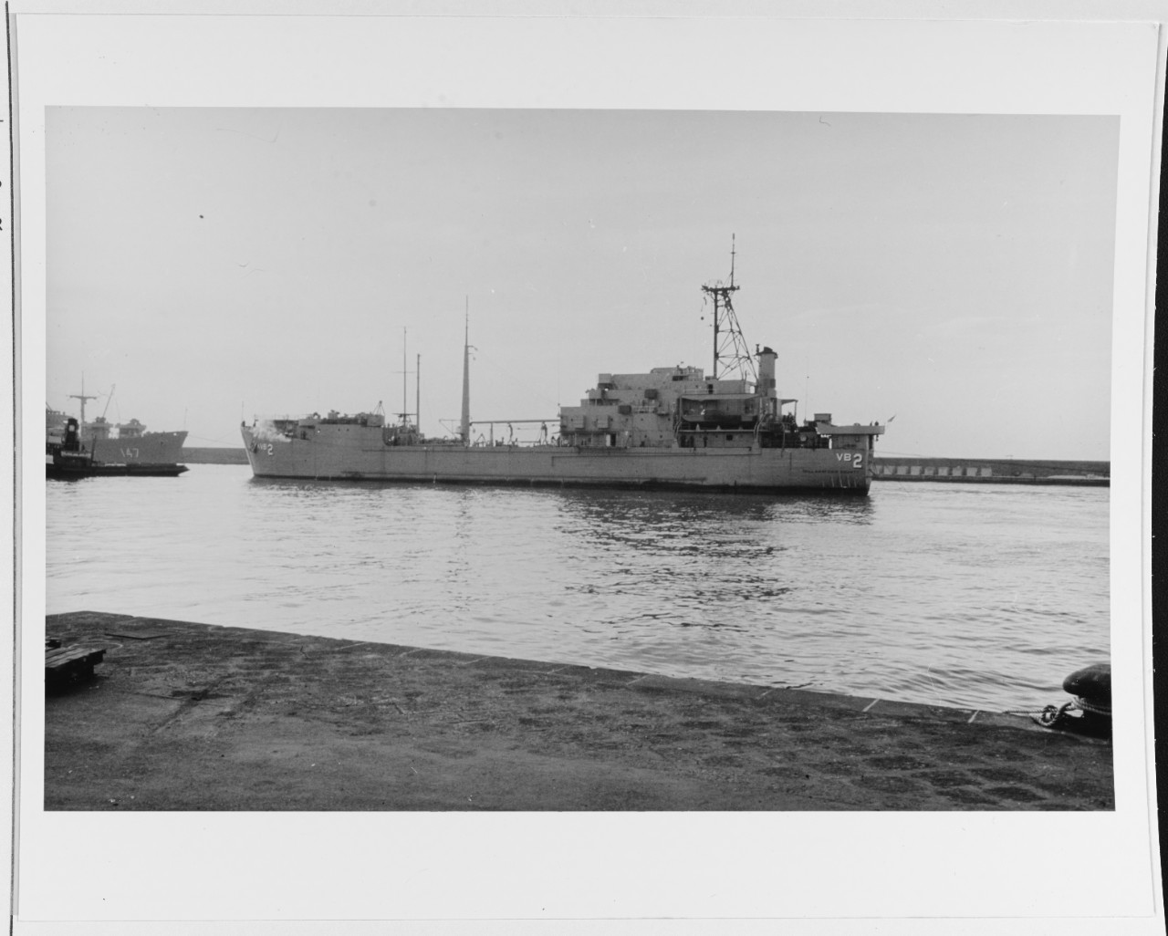 Photo #: K-80753  USS Tallahatchie County (AVB-2)