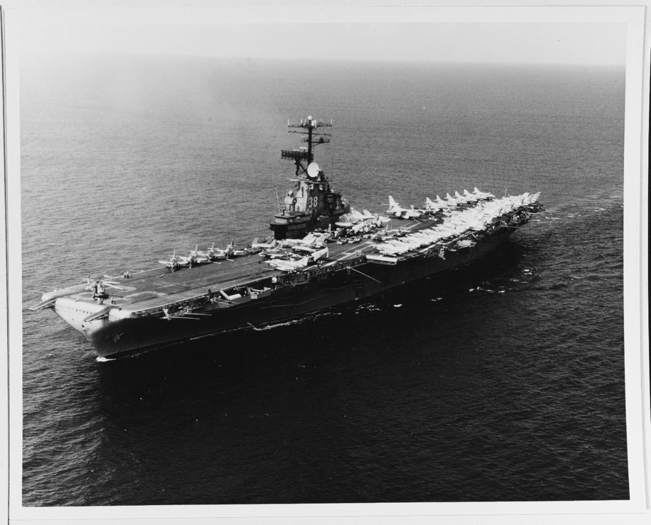 Photo #: K-81800  USS Shangri-La (CVS-38)