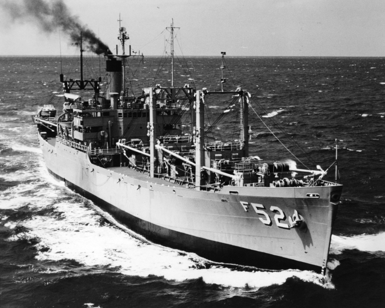 Store ship USS Arcturus (AF-52) underway of the Virginia coast