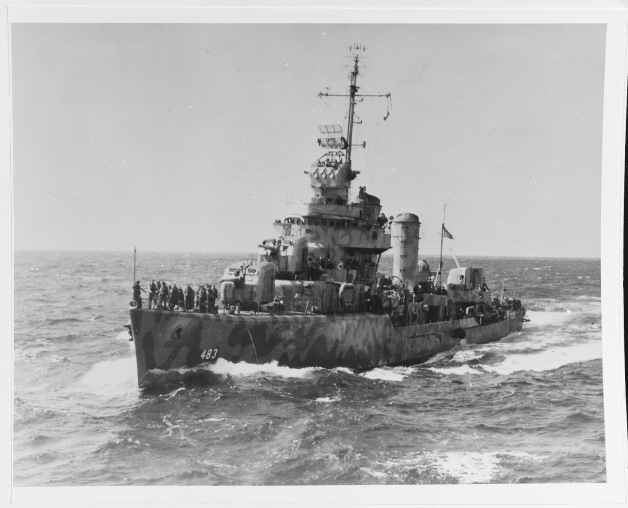 Photo #: 80-G-12263  USS Aaron Ward (DD-483)