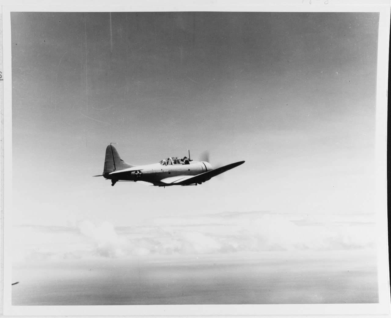 Photo #: 80-G-12435  Douglas SBD-2 &quot;Dauntless&quot; scout bomber
