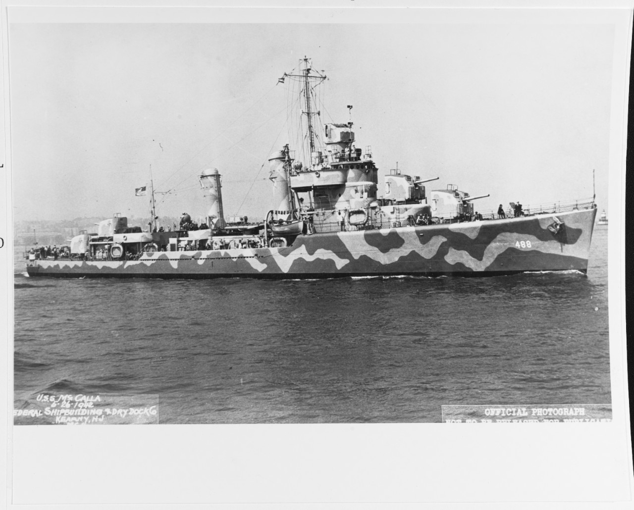 Photo #: 80-G-13393  USS McCalla (DD-488)