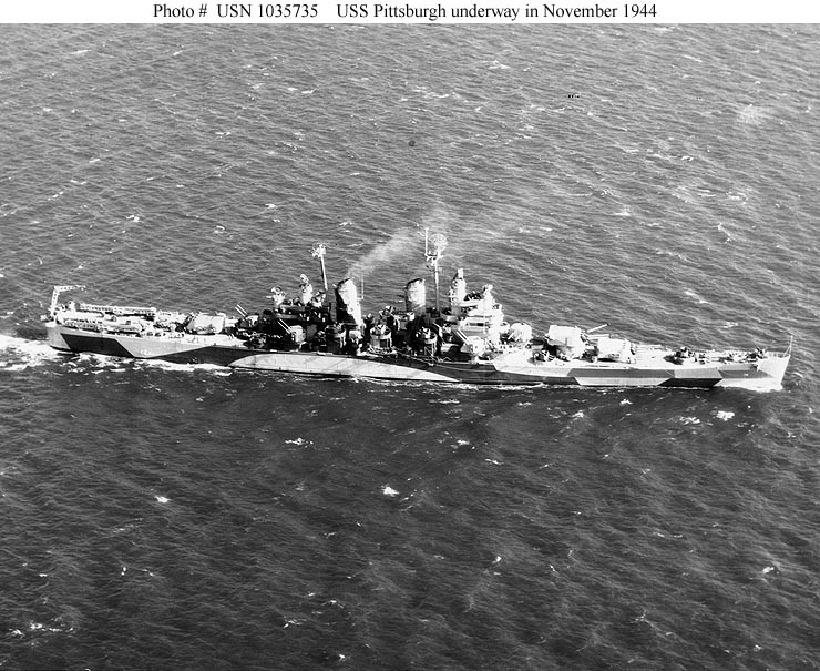 Photo #: USN 1035735  USS Pittsburgh (CA-72)