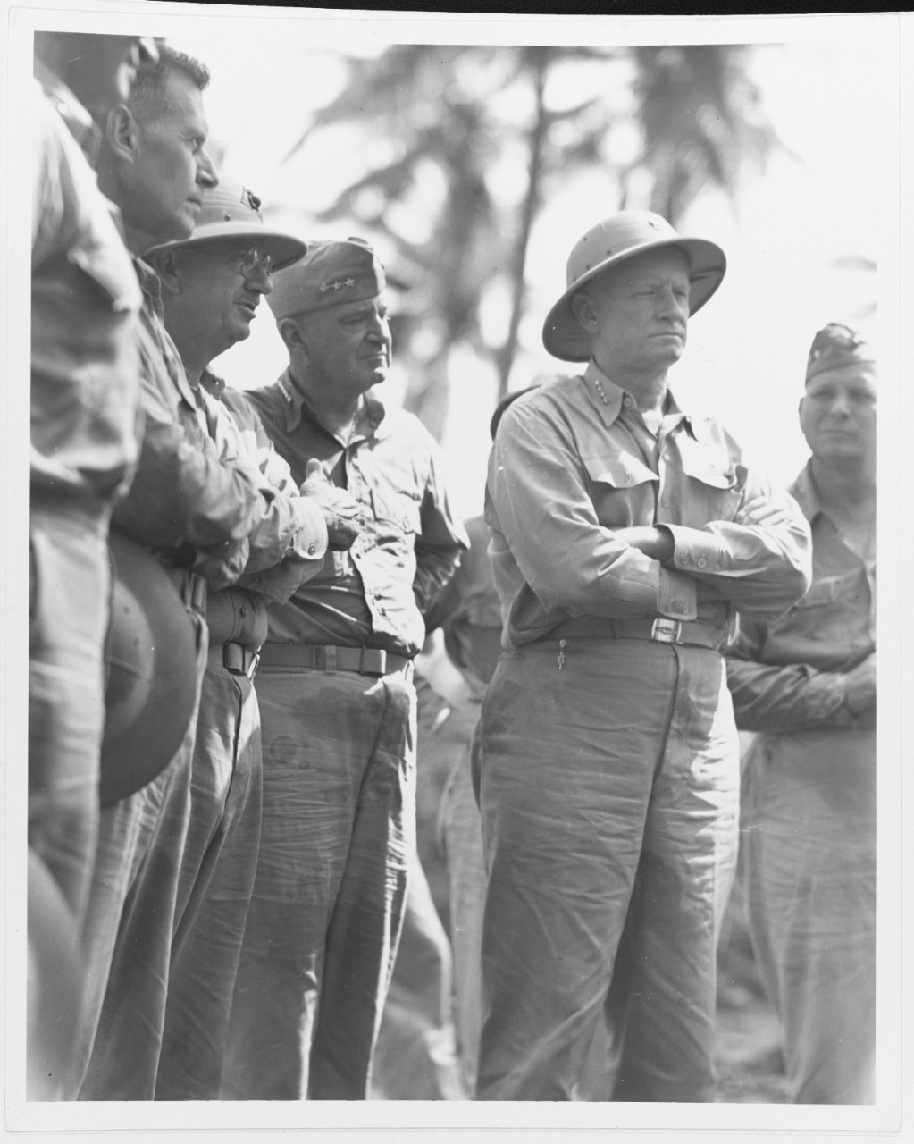 Photo #: 80-G-248061  Senior Officers on Guam, August 1944