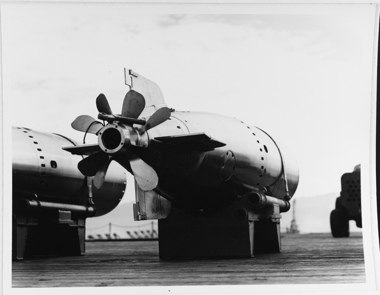 Photo #: 80-G-264244  Mark XIII Aircraft Torpedo after body and tail section