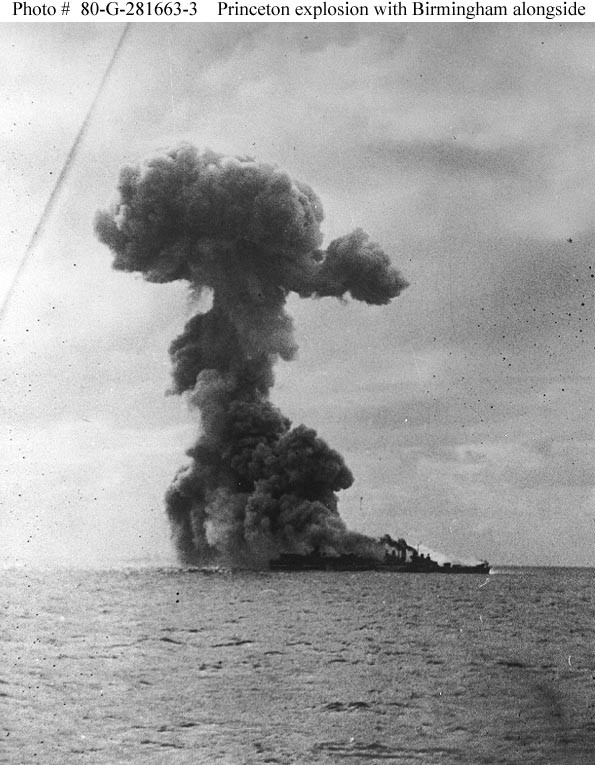 Photo #: 80-G-281663-3  Battle of Leyte Gulf, October 1944