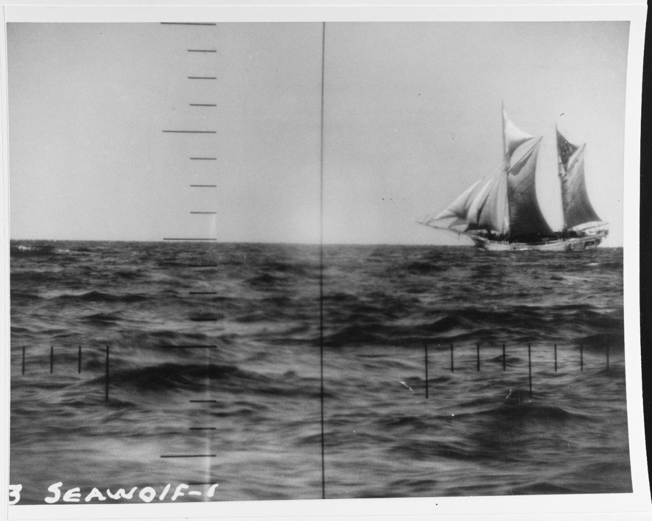 Photo #: 80-G-33184  Schooner under sail