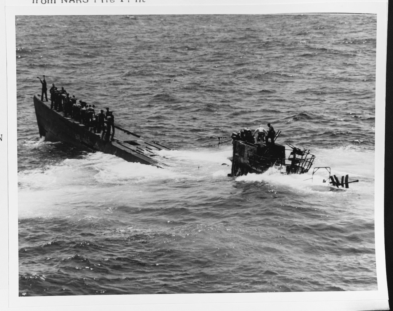 Photo #: 80-G-324313  Capture of German Submarine U-505