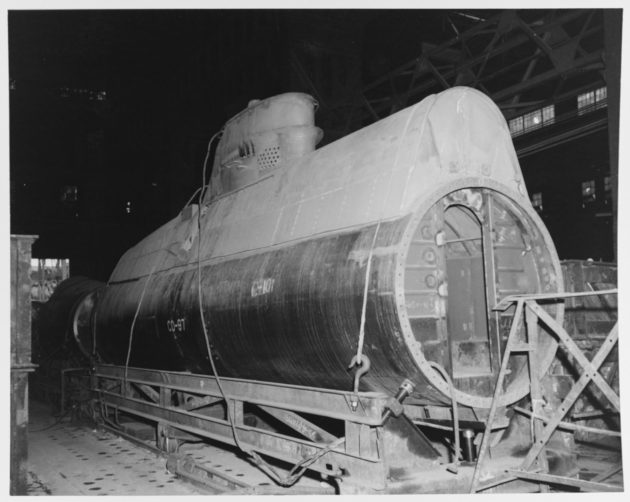 Photo #: 80-G-351877  Japanese Type D (&quot;Koryu&quot;) Midget Submarine