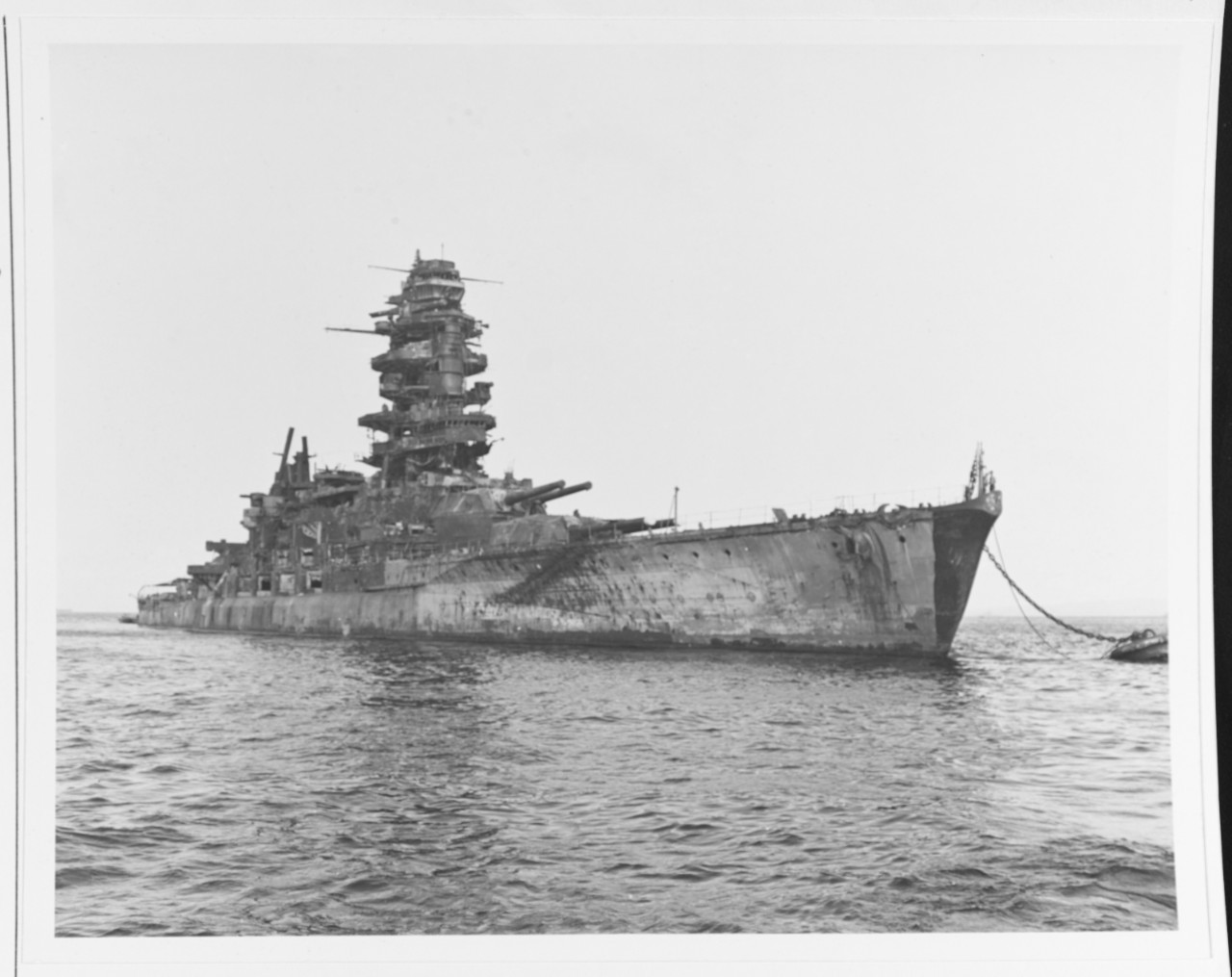 Photo #: 80-G-374671  Japanese battleship Nagato