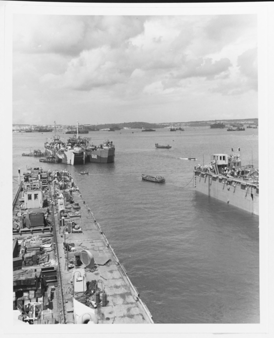 Photo #: 80-G-379469  USS LST-646 and USS LST-662
