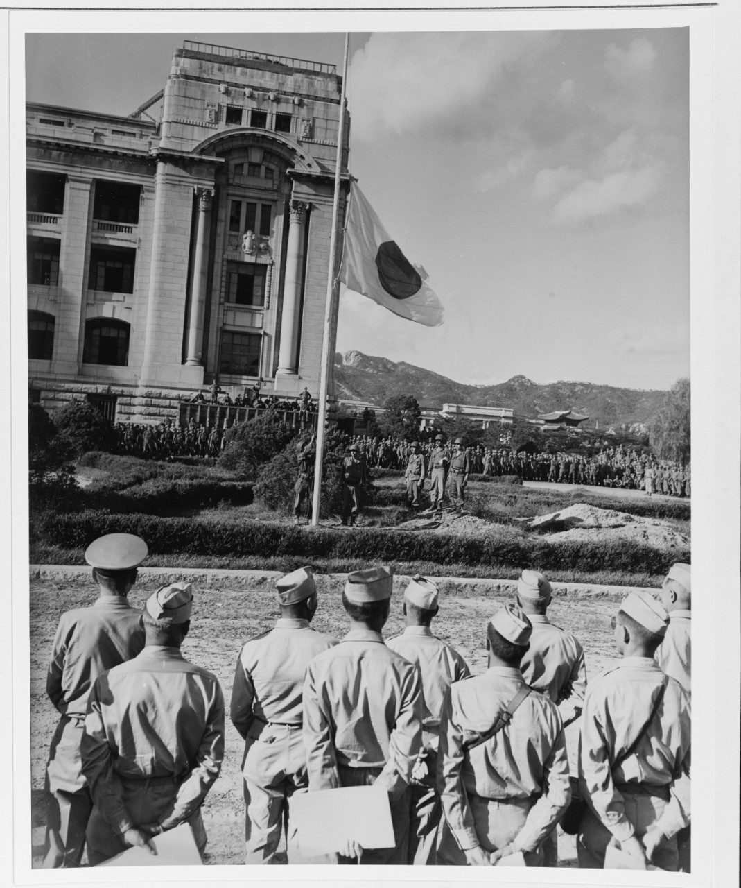Photo #: 80-G-391464  Surrender of Japanese Forces in Southern Korea, September 1945