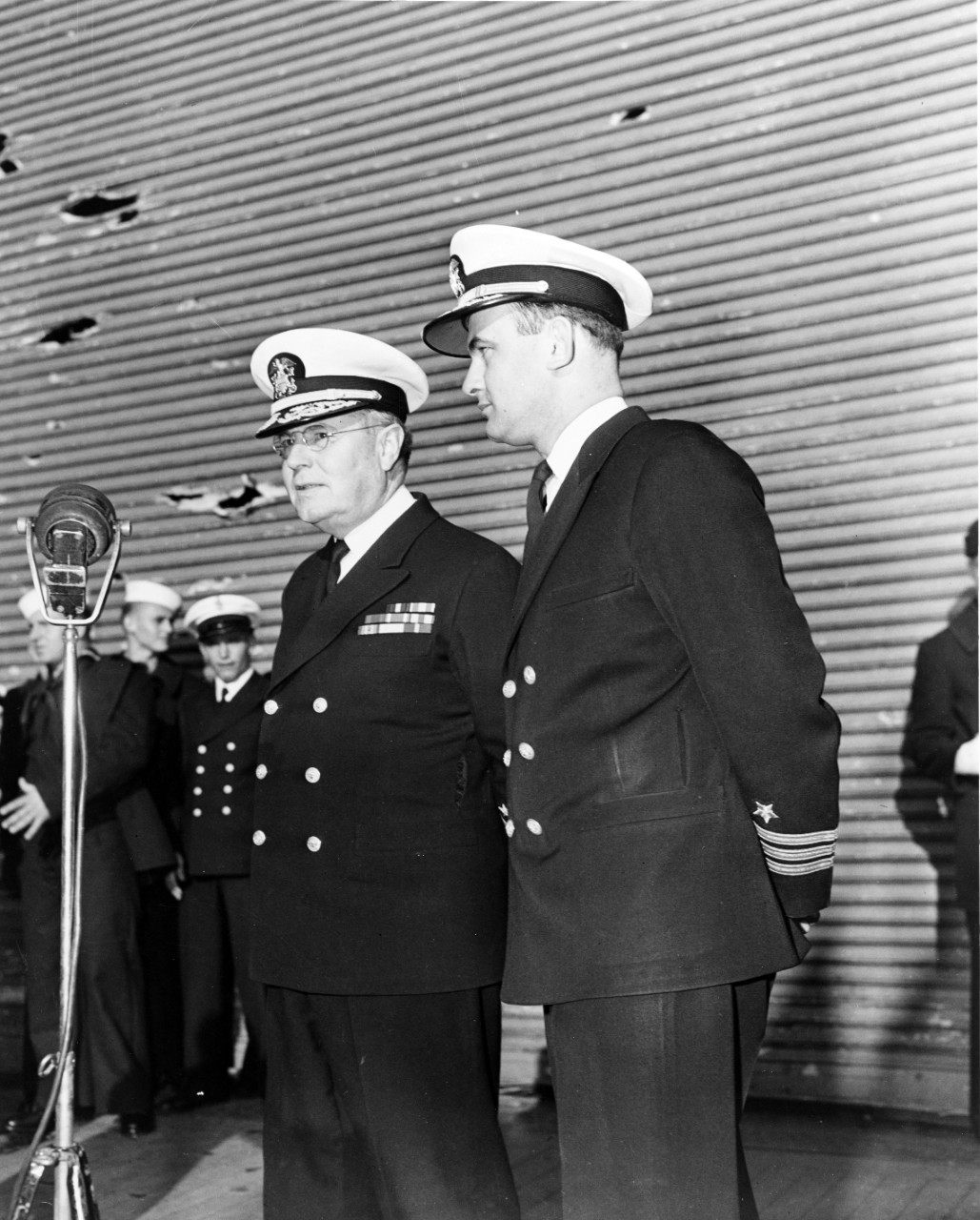 Photo #: 80-G-40247   Commander Bruce McCandless, USN (right)  