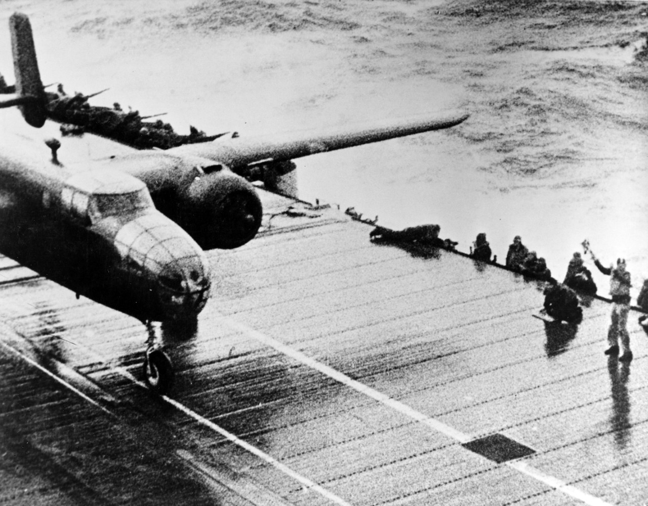 Photo #: 80-G-41194  Doolittle Raid on Japan, April 1942
