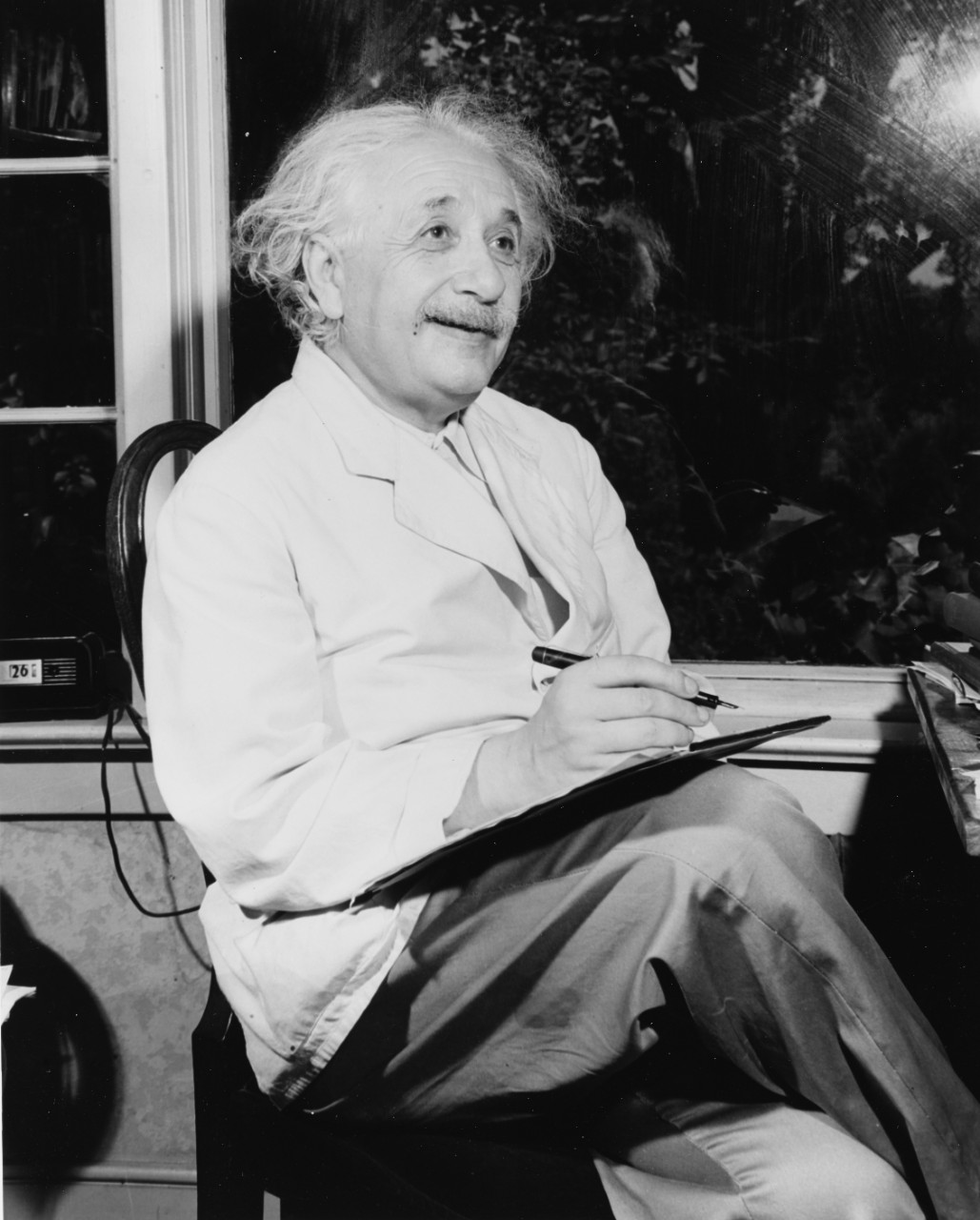 Photo #: 80-G-42917  Dr. Albert Einstein