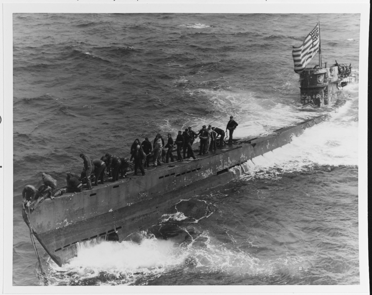Photo #: 80-G-49172  Capture of German Submarine U-505